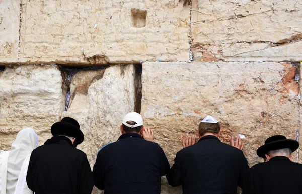 Den västra väggen i jerusalem — Stockfoto