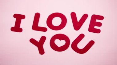 valentines day, animation, stop motion, love, february 14, valentine, romance, holiday, design, template, red, symbol, decoration, minimalism