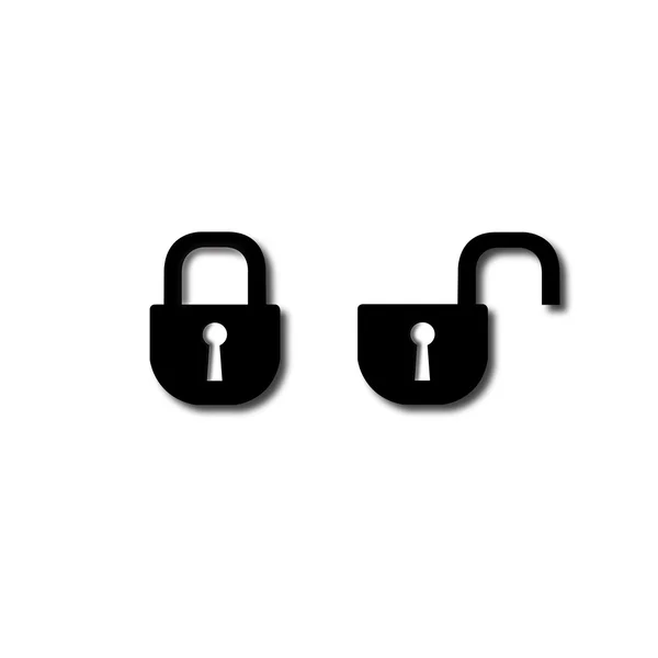 Lock icon — Stock Vector