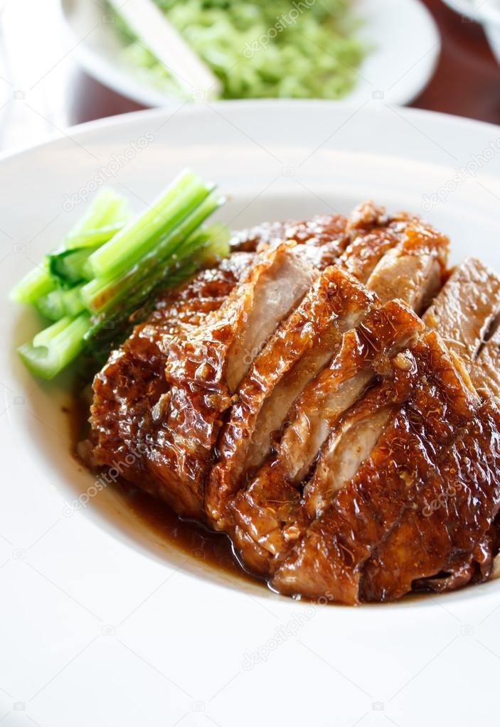 Roasted duck  ,chinese cuisine