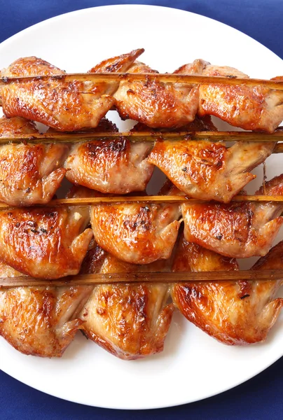 Grilled chicken wings — Stock Photo, Image