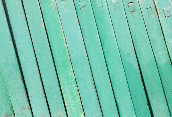 Tyrkysové dřevěné pozadí — Stock fotografie