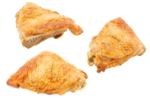Grillezett csirke izolált fehér alapon — Stock Fotó