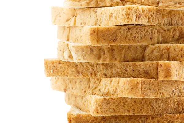 Whole wheat bread texture — Stock Photo, Image