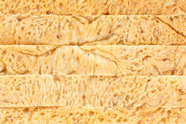 Whole wheat bread texture — Stock Photo, Image