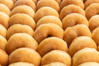 Şeker kaplı çörekler.