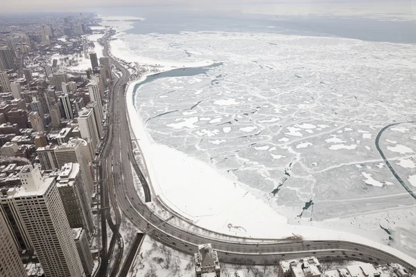 Chicago en invierno —  Fotos de Stock