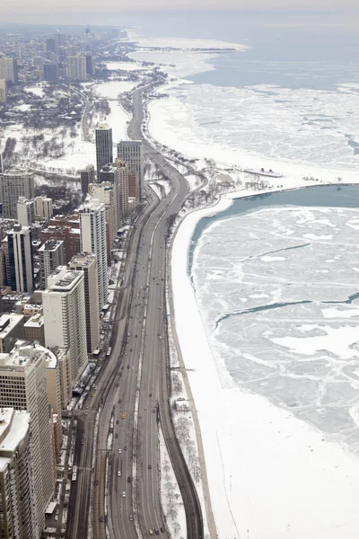 Chicago en invierno —  Fotos de Stock