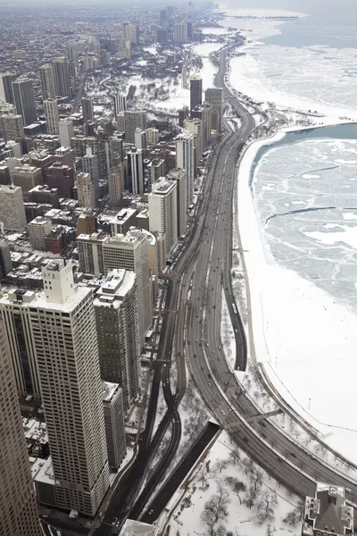 Chicago en invierno —  Fotos de Stock