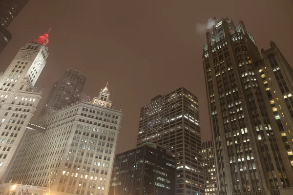 Chicago de noche —  Fotos de Stock