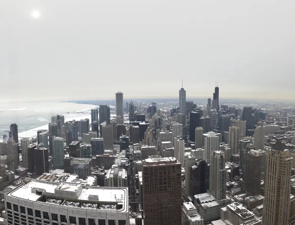 Chicago w zimie — Zdjęcie stockowe