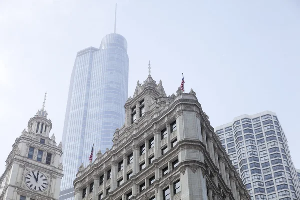 Chicago in winter — Stock Photo, Image