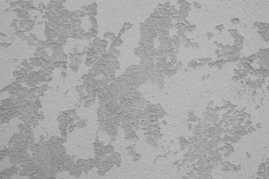 Craquelure ile gri rustik doku arka plan. Monokrom.