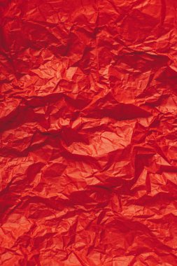 Kağıt Doku ya da Kırmızı Arkaplan. Yakın plan..