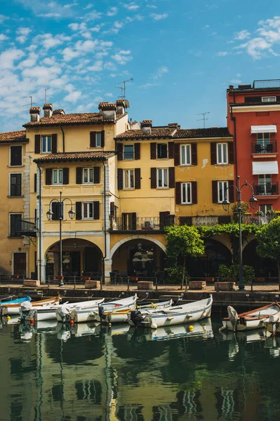 Vista Incrível Desenzano Del Garda Lago Garda Destino Viagem Itália — Fotografia de Stock