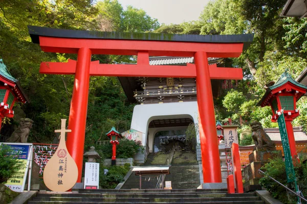 Gate of Japanese temple — Stock Photo, Image