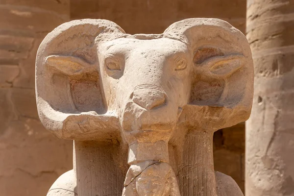 Antyczny Architektura Świątyni Karnak Luxor Egipt — Zdjęcie stockowe