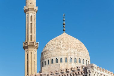 The Great Mosque of Mustafa is an Ottoman mosque with twin minarets in Sharm El Sheikh, Sinai Peninsula, Egypt.