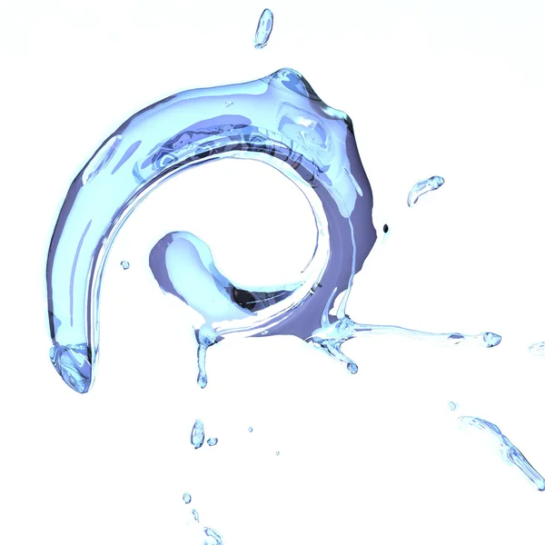 Спиральная жидкость — стоковое фото