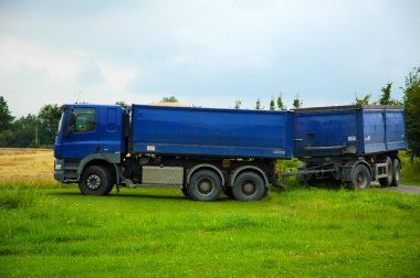 damperli kamyon.