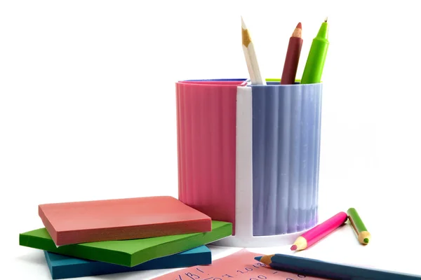 Stationery set for office — Stock Photo, Image