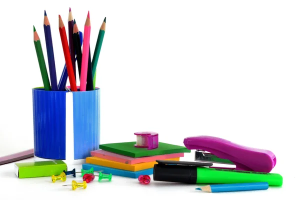 Stationery set for office — Stock Photo, Image