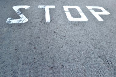 durdurmak için uyarı