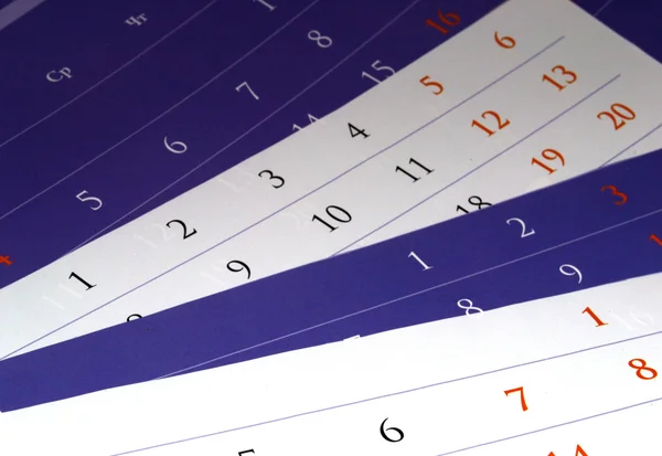 Calendar background — Stock Photo, Image