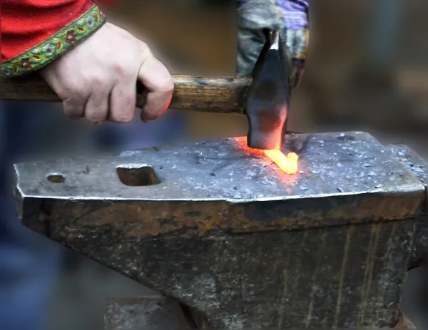 Blacksmithing — Stock fotografie