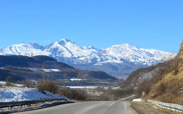 Mountain road landscape — Stock Photo, Image