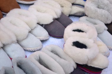 Sheepskin Terlik el yapımı yaptım