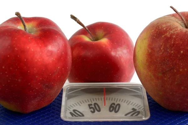 How to lose weight with the help of Apple diet — Stock Photo, Image