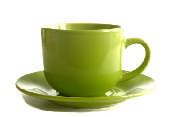 Teetasse isoliert auf weißem Hintergrund — Stockfoto