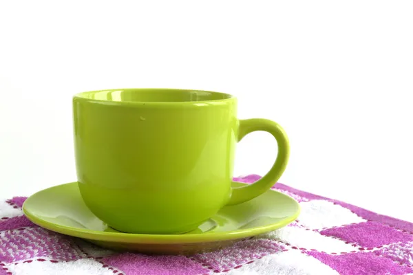 Teetasse isoliert auf weißem Hintergrund — Stockfoto