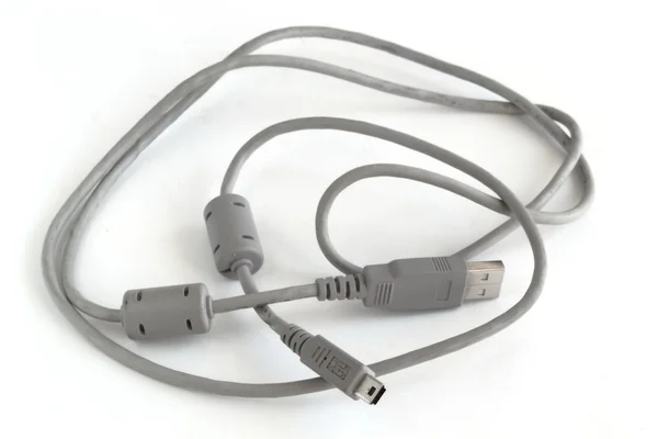 Used connecting cable for computer — Stock Photo, Image