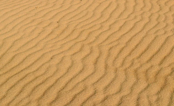 Loose Sands Seashore Laid Out Pattern Form Stri Stock Photo