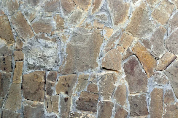 天然石墙 不同形状和尺寸 — 图库照片
