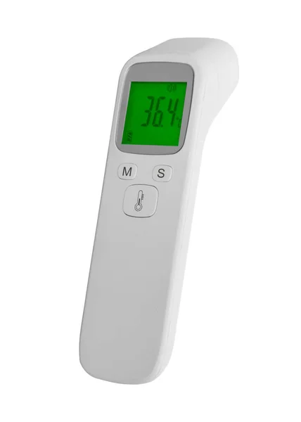 Electric Thermometer Isolated White Background — Stock Photo, Image