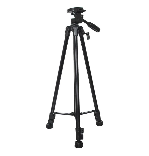 Telefon, kamera için tripod, beyaz arkaplanda izole