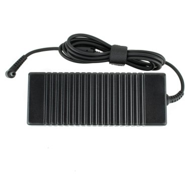 laptop power supply, laptop spare part, isolated on white background