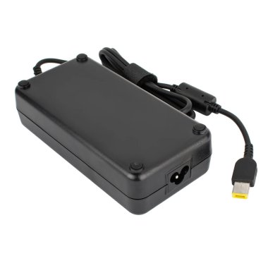 laptop güç adaptörü, dizüstü bilgisayar aksesuarı, beyaz arkaplanda izole