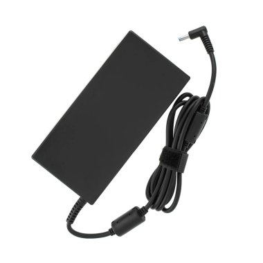 laptop güç adaptörü, dizüstü bilgisayar aksesuarı, beyaz arkaplanda izole