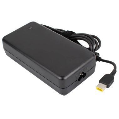 laptop güç adaptörü, dizüstü bilgisayar aksesuarı, beyaz arkaplanda izole