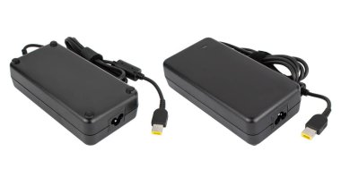 laptop güç adaptörü, dizüstü bilgisayar aksesuarı, beyaz arkaplanda izole