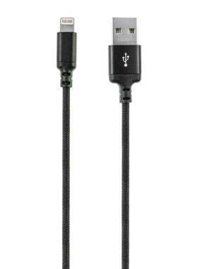 USB, Tip-C için kablo ve bağlantı, beyaz arkaplan üzerinde izole