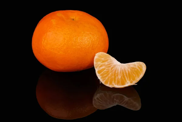 Whole Tangerine Peel Peeled Slice Mpndprin — Zdjęcie stockowe