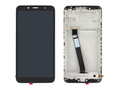 Telefon ekranı, iki taraftan görünüm