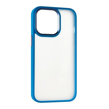 Silikon telefon kılıfı, telefon aksesuarı, beyaz arka planda izole edilmiş.