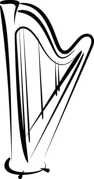 Harpe — Image vectorielle