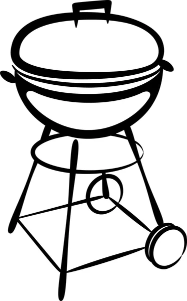 Grill grillowy — Zdjęcie stockowe